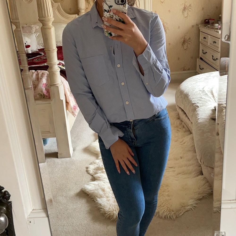 J Crew Boy Fit Dress Shirt